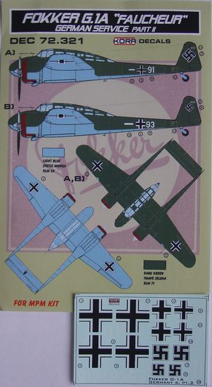 Fokker G.1A Faucheur Luftwaffe II - Click Image to Close